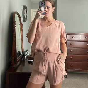 Vici Collection Blush Matching Set